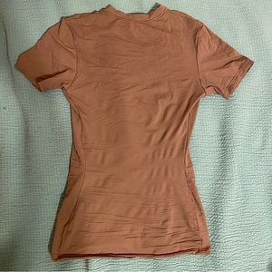 Skims brown baby tee